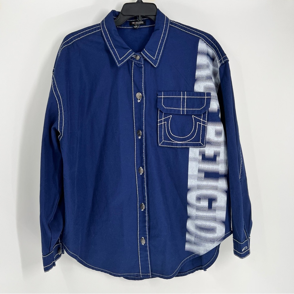 True Religion Big T Shacket
Size 2XL - Picture 4 of 6